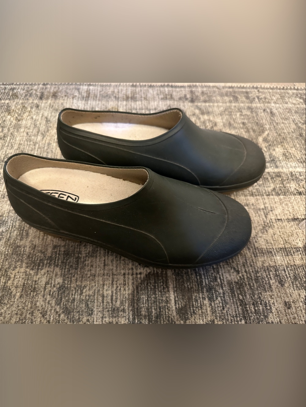 Keen Dark Green Women's Slip-On Garden Clog